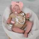 CHAREX Reborn Baby Dolls Girl - 20 Inch Realistic Baby Doll Real Life Baby Doll,Sleeping Soft Reborn Doll,Newborn Lifelike Weighted Doll, Accessories Gift Toys for Ages 3+