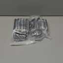 Matte Black Door Hinges 20 Pack 3x3 Inch Interior Door Hinges for Doors Rounded 5/8" Radius Corners Iron Hinge Door Round Hinge Hardware