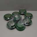 8 Packs Green Floral Foam Rounds in Bowls DIY Flower Arrangement Kit for Fresh and Artificial Flowers, 4.7 Inch Diameter, Simple Style, Flower Foam, ARTIFICIAL PLANT