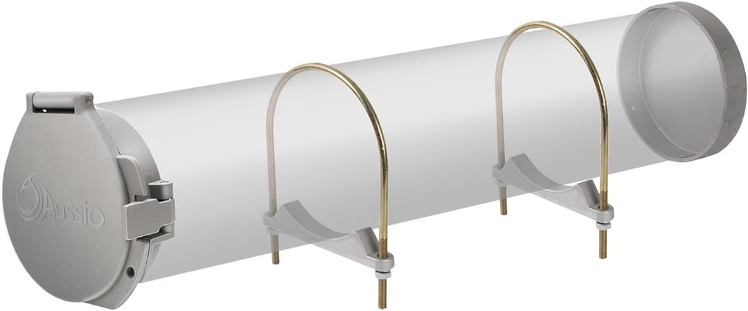 Conduit Carrier Kit Fit 6 Inch PVC Pipe Security Upgraded PVC Conduit Carrier Roof Rack Accessories for Cargo Rack Mounting Hardware Included Pipe Racks for Truck for Providing Extra Storage