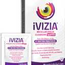 iVIZIA Eyelid Cleansing Wipes for Sensitive Eyelid Cleansing, Preservative-Free, Micellar, No Rinse, Gentle Eye Makeup Remover, 20 Sterile Single-Use Wipes for Eyelids Packaging May Vary