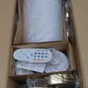 Depuley Battery Operated Wall Sconce: Set of 2 Wireless Wall Lights with 10000mAh Dimmable Bulbs and Remote for Bedroom - Rechargeable 15 Colors Gold Wall Lamp for Living Room Hallway