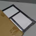 YESKAY 4x6 or 5x7 Picture Frames, Black Rustic Wooden Frame with Real Glass, Displays Pictures Five 4x6 with Mat or 5Pcs 5x7 without Mat for Wall Mounting, Photo Collage Frame, 5x7 - 5 Opening