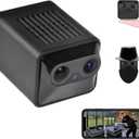 Wireless Security Camera A20 Plus, 120-Day Standby Battery Camera for Home, 4K Live View, Portable, App Controlled, Indoor with Auto Night Vision & Real-time Motion Alerts