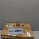 Asnxcju Modern Outdoor Ceiling Light Fixtures, 2-Light Black Flush Mount Light Fixtures with Clear Glass Shade, Farmhouse Square Ceiling Lighting for Porch Bathroom Kitchen (Bulbs Not Included)