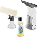 Krcher WV 1 Electric Window Vacuum Squeegee 10" - Perfect for Showers, Mirrors, Glass, and Countertops - Electric Squeegee