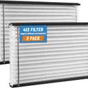 2-Pack 413 Replacement Filter, Compatible with Aprilaire 1410, 1610, 2140, 2416, 3410, 4400, 16x28x4 Inches MERV 13 Furnace Air Filter