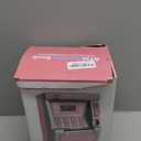 Fishboy Talking Pink ATM Piggy Bank for Kids with Dual Debit Cards, Power-Off Memory, Auto-Opening Drawer for Real Money for Girls, Onekey Shutdown, Bill Feeder, Coin Recognition, Balance Calculator