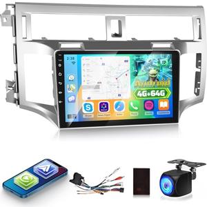 [4+64GB] Android Radio for Toyota Avalon 2005-2010: NHOPEEW 9 inch IPS Touchscreen Avalon Stereo - Wireless Carplay and Android Auto, Custom Homepage, DSP/EQ, 5G/WiFi, SWC + Rearview Camera + Canbus