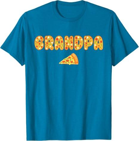 Grandpa Grandma Matching Birthday Squad Crew Pizza Family T-Shirt, XXL