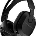 Turtle Beach Stealth 500 - Auriculares inalmbricos amplificados para juegos para PC, PS5, PS4 y mvil, batera de 40 horas, Bluetooth, cojines de espuma viscoelstica, micrfono abatible para (Negro -)
