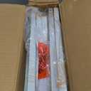 8FTx8FT Wedding Arch Backdrop Stand Square Metal Rectangular Arch Frame Balloon Arch Stand for Wedding Birthday Party Baby Shower Bridal Shower Photography Decoration White