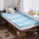 SINWEEK 2 Inch Memory Foam Mattress Topper Twin XL, Twin Extra Long Mattress Pads for College Dorm Single Bed, Pressure Relieve CertiPUR-US Certified, 39x80 Inches, Blue