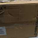 Carex E-Z Lock Raised Toilet Seat with Handles - 4.5 Inch Toilet Seat Riser with Arms, Toilet Riser Fits Most Toilets, Elongated or Round, Toilet Seat Lifter, White