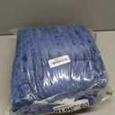 Smiry Couch Cover for Dogs Washable, Non Slip Fuzzy Pet Couch Covers for 3 Cushion Sofa Pet Friendly, Thick Soft Sofa Slipcovers Cushion Protector (Navy Blue, 27.6" x 70.9")