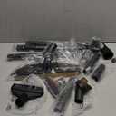 Chamade 9 Pcs Universal Shop Vac Accessories Kit 1 1/4 inch & 1 3/8 inch Shop Vac Attachments with Wet Dry Plastic Vacuum Hose Adapter Extension tube for Vacuum Cleaners Accessories