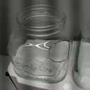 mustry Glass Drink Dispenser for Parties, 1 Gallon Beverage Dispenser with Stand and Spigot Solid Stainless Steel, Used as Lemonade Dispenser Sun Tea Jar Kombucha Jar, Set of 2