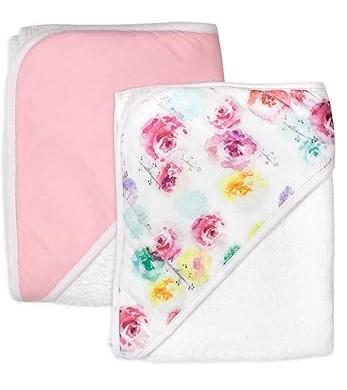 HonestBaby Baby 9-Piece Bubbles and Cuddles 100% Organic Cotton Gift Set Bath
