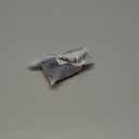 Plutus Pet Tactical Dog Collar with Tracker Pocket for AirTag, Adjustable Reflective Nylon Collar, Metal Buckle, Leather-Wrapped Handle, Soft Padded for Medium Large Dogs (Black, S)