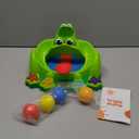 Bright Starts Poppin' Ball Frog Ball Play Toy, Launching, Bouncing & Ramp Racer Toy, Crawl and Chase, Unisex, 6 Months+