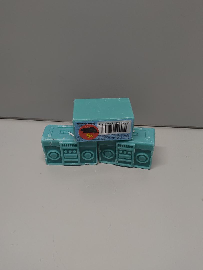 BOOM BOX CANDLE 3IN 3PCS