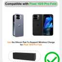 Upgraded 3 in 1 Wireless Charger for Google Pixel Watch 3/2, for Pixel 10 9/Pro/Pro XL/Fold,Buds Pro 2/Pro,Fitbit Versa 4/3,Wireless Charging Station for Multiple Devices (Not for Google Watch 4/1)