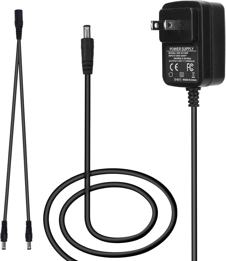 5v Charger for dogtra can be Used with Various Dog Training Collars Such for Dogtra YS300, YS600, EF-3000, 280C, 282c, 200C, and 202C, and Also with The Dogtra iQ Series.