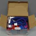 Growsun Balloon Pump Electric 110V 600W Balloon Garland Arch Kit Air Blower Inflator for Party Balloons Decoration Baby Shower Tape Strip Include (Rose Red)