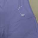 Sunzel Crossover Biker Shorts for Women, No Front Seam V High Waist Yoga Workout Gym Shorts with Tummy Control (Small, Periwinkle)