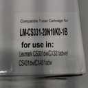 CS331 CX331 Toner Cartridge (with Chip) Replacement for Lexmark 20N10 20N10K0 20N10C0 20N10M0 20N10Y0 Toner Cartridge for CS331 CX331 CS431 CX431 CS331dw CS431dw CX331adwe CX431adw Printer (4-Pack)