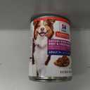 Hill's Science Diet Senior Wet Dog Food, Adult 7+ Savory Stew with Beef & Vegetables Canned Dog Food, 12.8 oz, White - Pack of 2