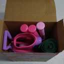 Liberry Toddler Golf Set for 2 3 4 Years Old Girls Boys, Upgraded Kids Golf Clubs Set with Golf Cart, Putting Mat, Outdoor Indoor Sports Toy Birthday Gift, Pink