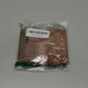 Small Wallet Women RFID Blocking Soft Leather Bifold Compact Card Holder Wallet for Women with Zipper Coin Pocket 4 ID Window (Brown)