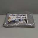 Toddler Airplane Bed for Toddler with Tray Cover Can Turn into Bag, Toddler Airplane Seat Extender for Kids, Baby Airplane Bed Baby Travel Essentials for Flying, Toddler Travel Bed (Grey)