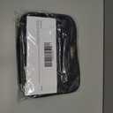 Bible Cover for Women Bible Case, Large Bible Bag, Bible Study Supplies Bible Journaling Kit Book Carrying Case with Bible Highlighters Tabs, Valentines Day Christian Gifts for Women (Black)