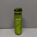 AQUAPHOR City Filtered Water Bottle in Tritan BPA-free - Portable with Integrated Water Purifying Filter 500 ml - Green (16.9 Ounces)