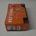 Wider Dog Stairs with Storage 18" H, 3-Step Sturdy Dog Steps for Large/Medium/Small Older Senior Dogs Cats, Folding Pet Stairs Climbing Bed or Couch, Arthritis-Friendly (Gray, No Condo)