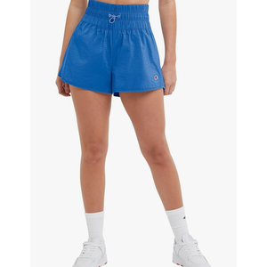 Champion Women's Woven Shorts, Moisture Wicking, Lightweight Gym Shorts for Women, C Logo, 2.5", S