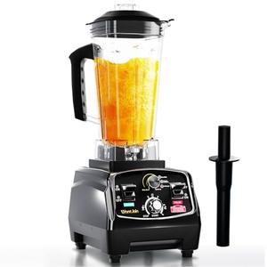 WantJoin Professional Blender, ETL listed 68oz Commercial Blender for kitchen Max 1800W High Power Home and Commercial with Timer, Smoothie Maker 2200ml for Crushing Ice, Frozen Dessert, Soup, fish
