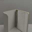 kenke for iPad 11/10th Gen Case with Keyboard 11/10.9 inch 2025 A16/2022, Detachable Wireless Bluetooth Keyboard Case Thin & Light with Built-in Left Side Pencil Holder, White Square Keycaps (Gray)