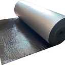 Car Heat Sound Deadening Insulation Mat,394 Mil 108 Sqft Automobile Sound Deadening & Heat Insulation Material for Auto Hood Engine Roof Door and Trunk,40in x 394in, Aluminum Foil Finish