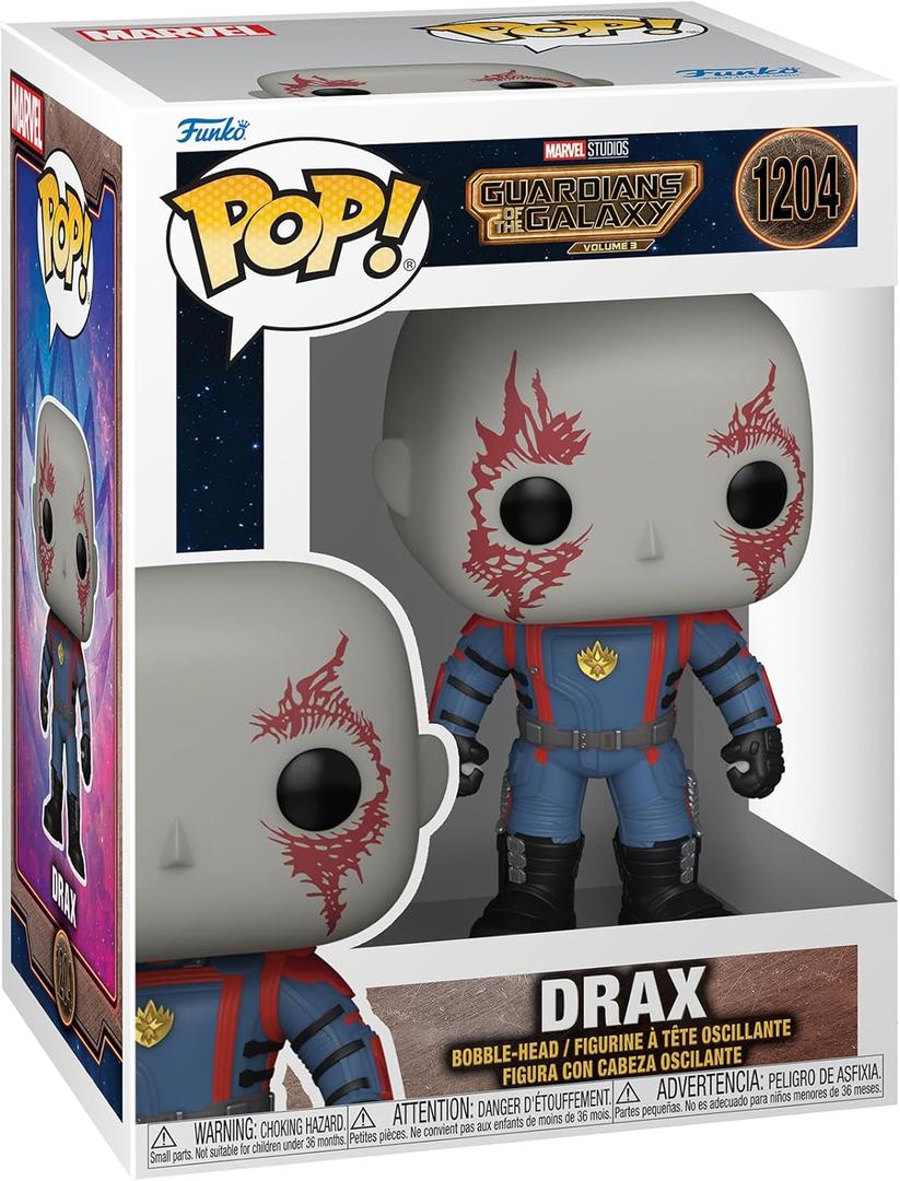 Funko POP! Vinyl: Marvel - Guardians of The Galaxy 3 - Drax - Collectable Vinyl Figure - Gift Idea - Official Merchandise - for Kids & Adults - Movies Fans - Model Figure for Collectors and Display (Small)