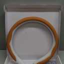 Frani Nappa Leather Steering Wheel Cover,Universal Fit 15 Inch-Premium Non-Slip Breathable Comfort Grip for Cars Trucks SUVs,Anti-Slip Durable Interior Upgrade Black