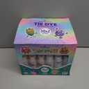 30 Colors Tie Dye Kit, Tie Dye Set for Kids, Pre-Filled Tye Dye Bottles, Non Toxic Permanent Fabric Dye Art Set, Easy DIY Fabric Art - Create Fun (30 Colors)