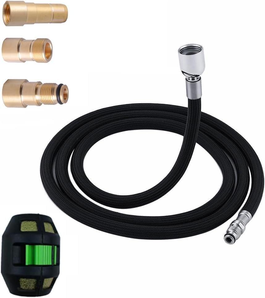 K-1219935-BC Hose Kit for Kohler Pull-Down Kitchen Faucet with 13.5oz Weight Ball, Classic Pull-Out Hose for Kohler K-1219935-BC/K-1304674-BC Hose Replacement Parts