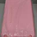 Goovilla Rolling Makeup Organizer Cart with Removable Drawer, 3 Tier Stable Pink Floor Skincare Storage Cart for Vanity, Cosmetic Display, Nail Polish, Perfume, Hair Stuff, Beauty, Bathroom(Plastic)