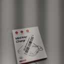 USB C Charger for iPhone 16/15 Charger Fast Charging, GaN Keychain Design Fast Wall Charger Block with 2 Pack USB C to C & C to Lightning Cable, Foldable and Compact for iPhone 17/16/15, iPad(Gray) (Silvery)