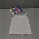 Girls' Camisole, 100% Cotton Tagless Cami, Toddler Sizing, Multiple Packs & Colors Availabl Size S
