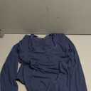 REORIA Women's Sexy Lace Scoop Neck Long Sleeve Double Lined Layering Slim Bodysuit Tops. Size S