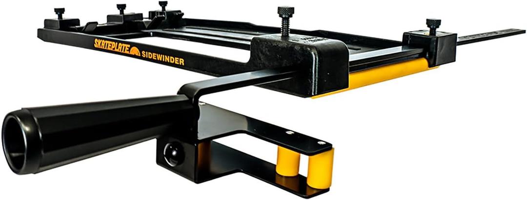SkatePlate Rolling Accessory and Cutting Guide for Right Blade Circular Saws